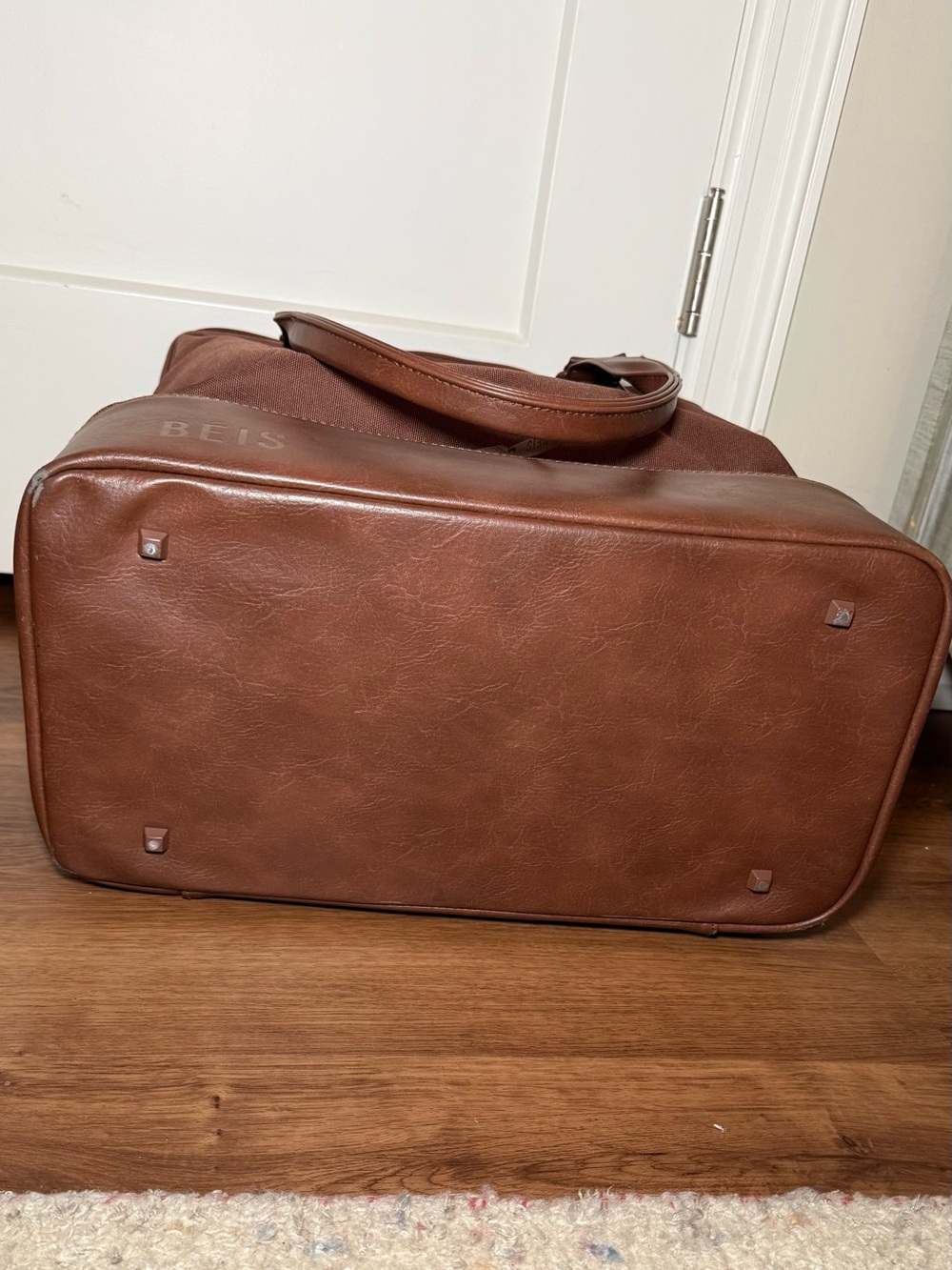 AUTHENTIC ORIGINAL BÉIS The Mini Weekender Bag • Maple Brown - Picture 4 of 4